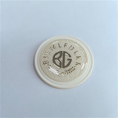 3D-этыкетка з сіліконавай накладкі з лямца